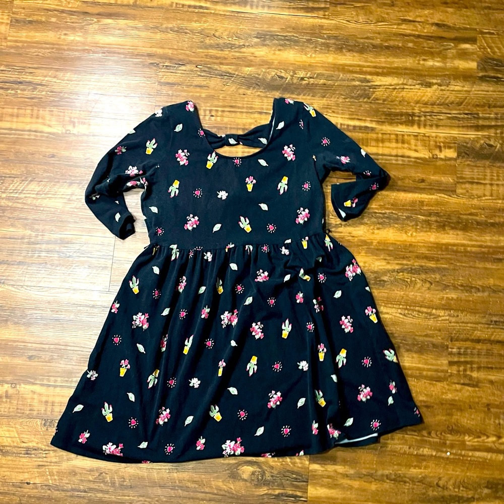 2X Quarter Sleeve Dress